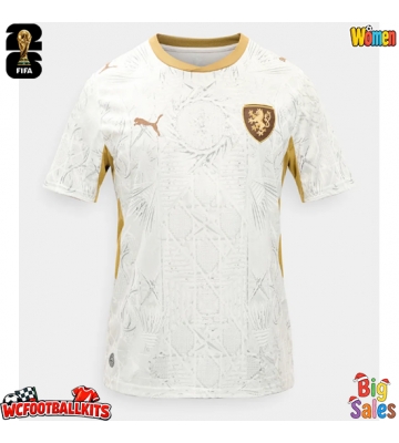 Czech Republic Replica Away Stadium Shirt for Women World Cup 2026 Short Sleeve